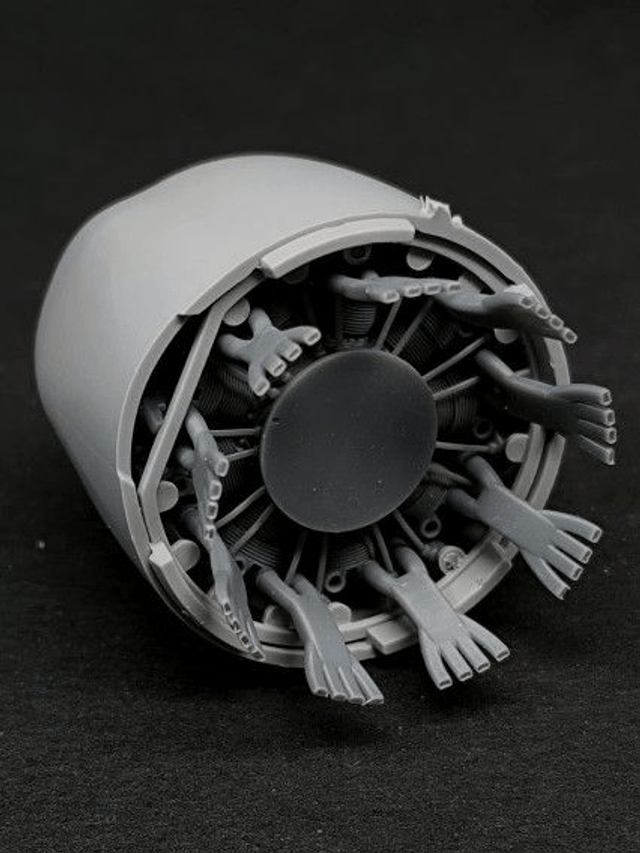 1/48 A/B-26 Invader & Counter Invader engines for ICM