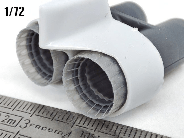 1/72 & 1/48 Mirage IV nozzle for Heller