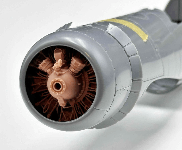 1/48 F4U-1A/D Corsair engine for Tamiya 