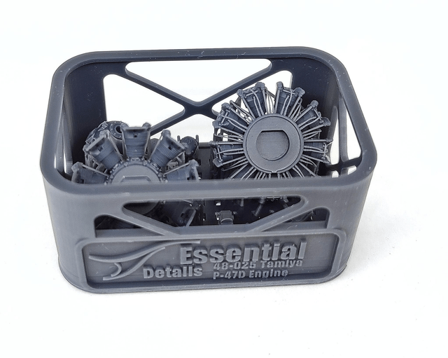 1/48 P-47D/M Thunderbolt engine for Tamiya