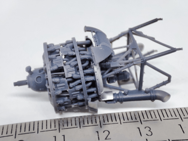 1/72 B-26 Marauder opened engine for Hasegawa/ Eduard