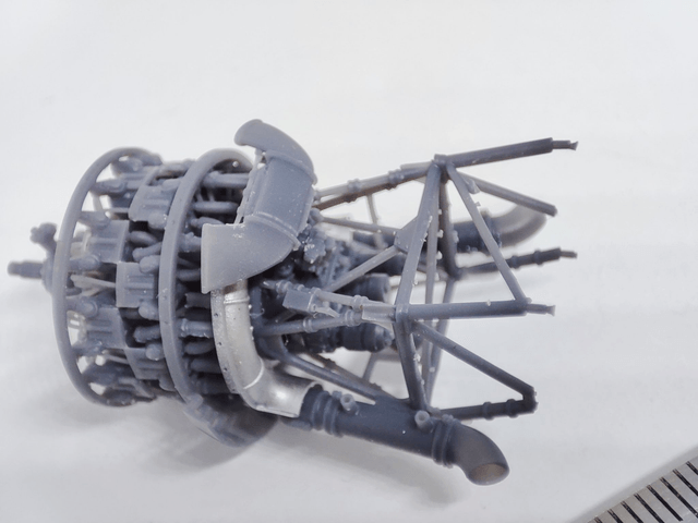 1/72 B-26 Marauder opened engine for Hasegawa/ Eduard