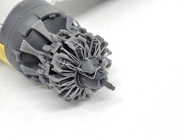 1/72 A/B-26B/C Invader engines for Italerie / Revell