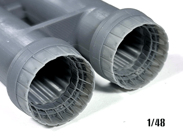 1/72 & 1/48 Mirage IV nozzle for Heller
